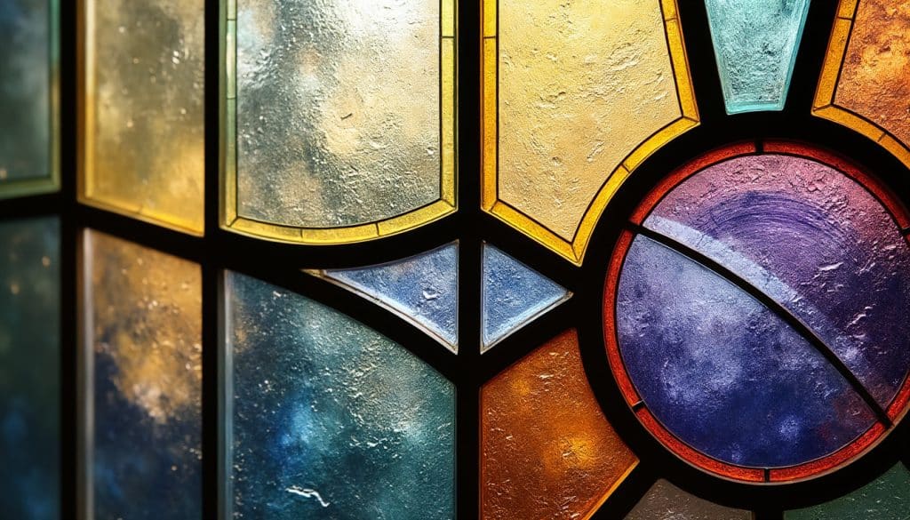 Peinture sur verre : grisaille, émaux et jaune d&rsquo;argent